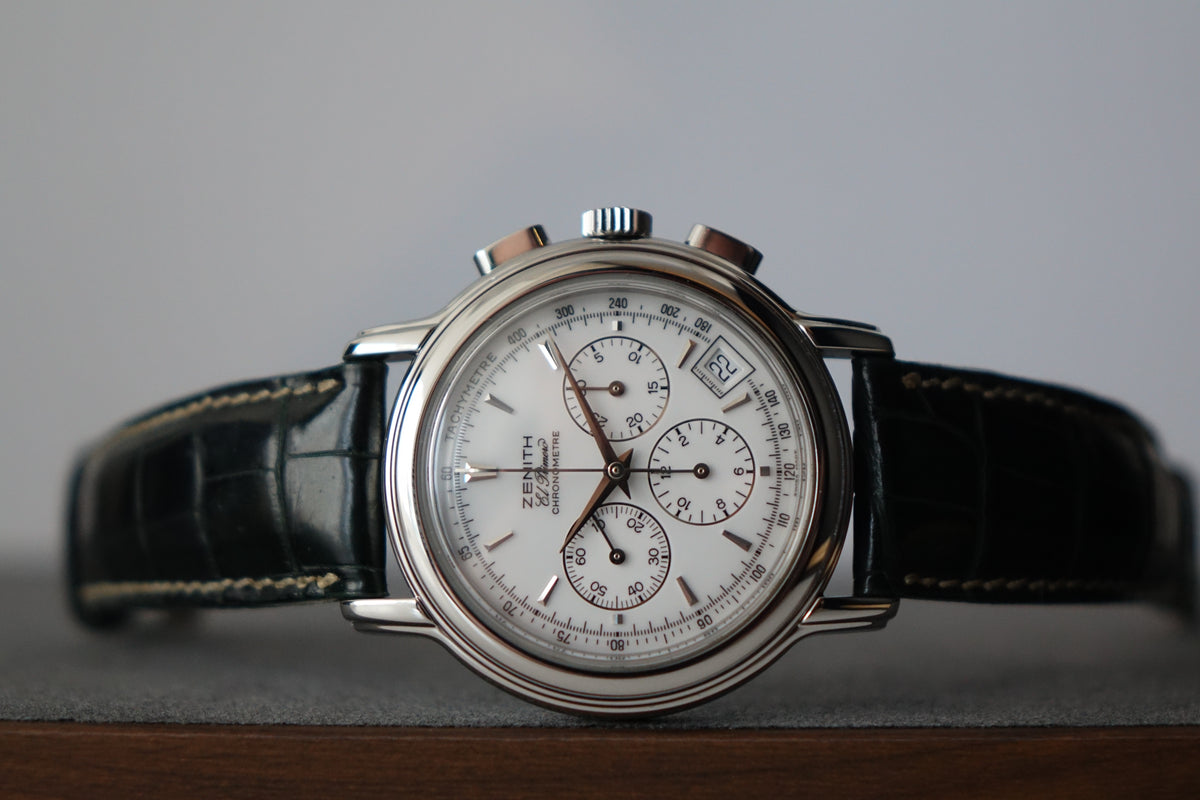 Zenith Chronomaster El Primero 14/01.0240.400 white dial watch only