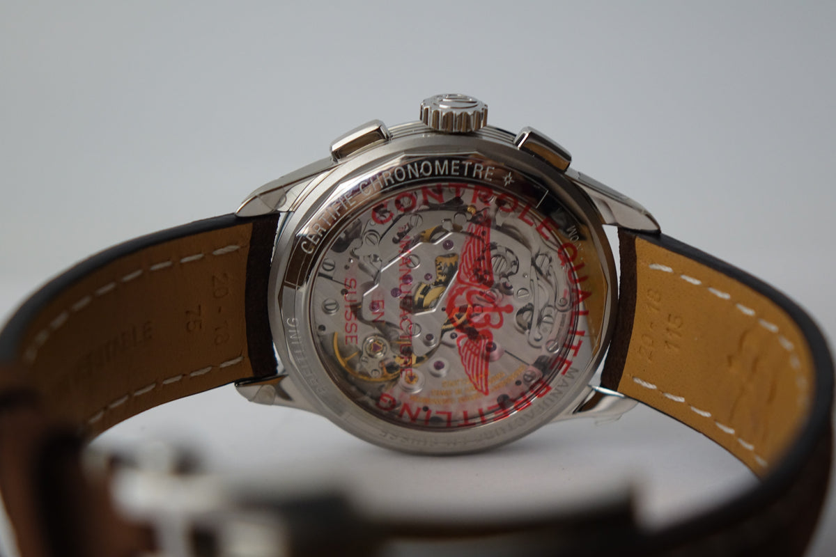 NOS Breitling Premier B09 Chronograph AB0930 full set