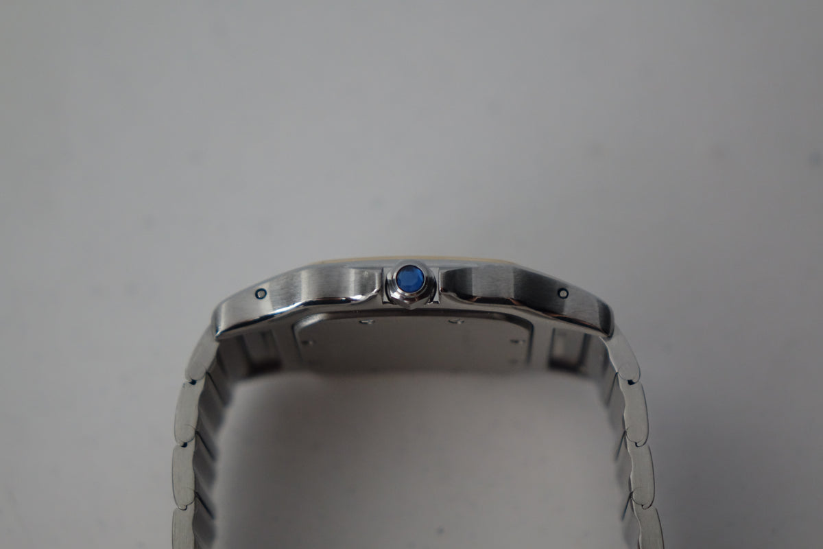 Cartier Santos Galbee W20030C4 187901 grey roman watch only