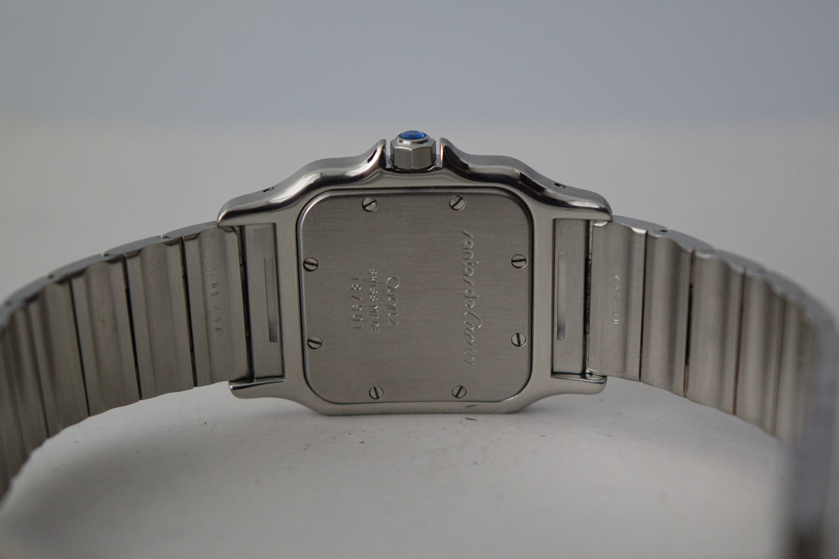Cartier Santos Galbee W20030C4 187901 grey roman watch only