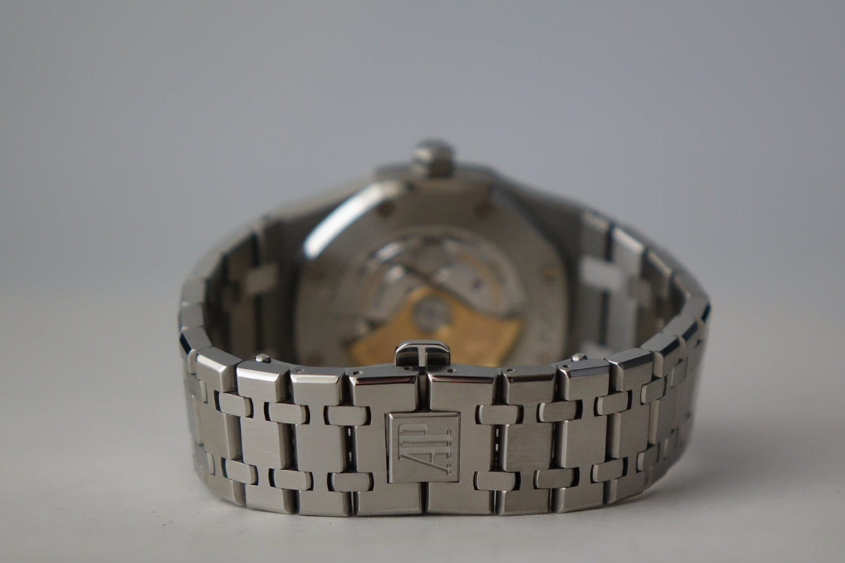Audemars Piguet Royal Oak 15300ST.OO.1220st.01 white silver dial full set
