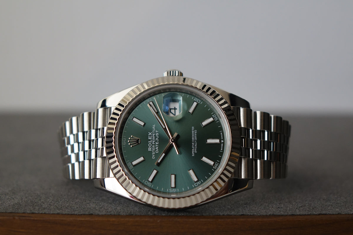 Rolex DateJust 41 126334 fluted jubilee full set