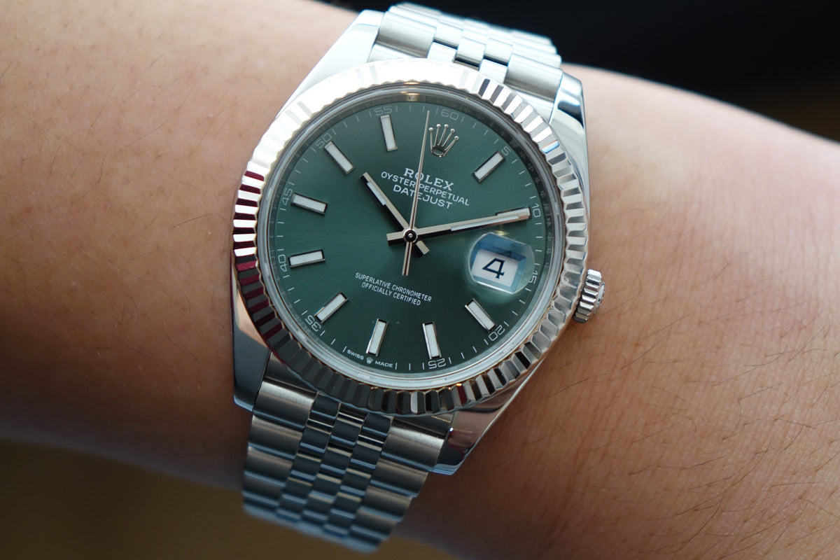 Rolex DateJust 41 126334 fluted jubilee full set