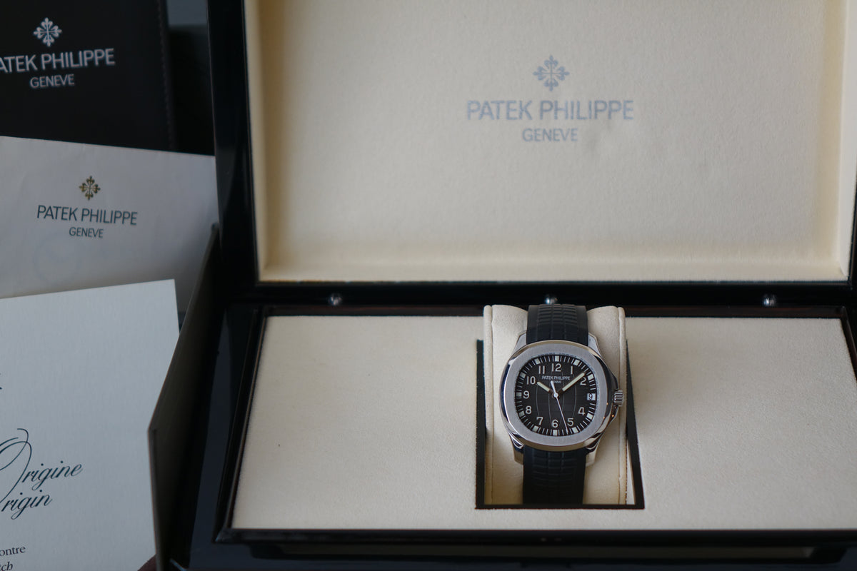 Patek Philippe Aquanaut 5165A-001 full set
