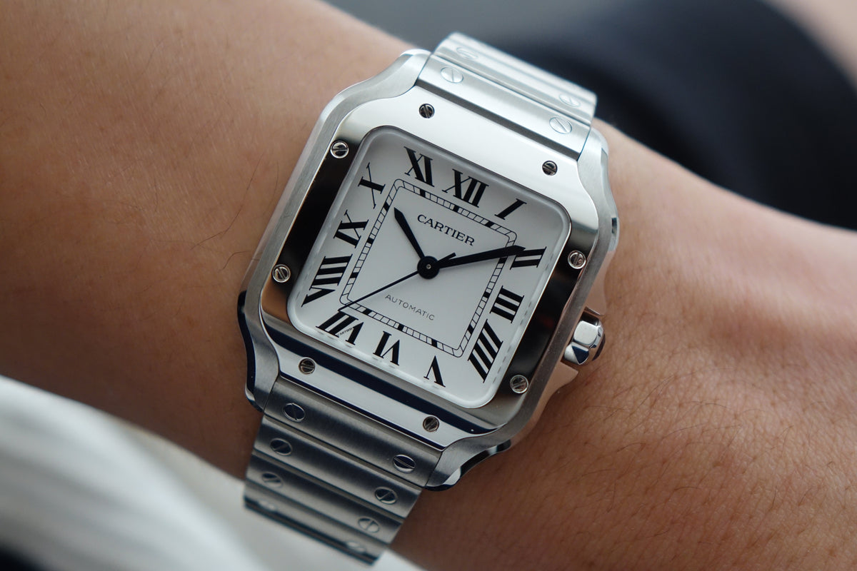 2024 Cartier Santos De Cartier Medium WSSA0029 full set