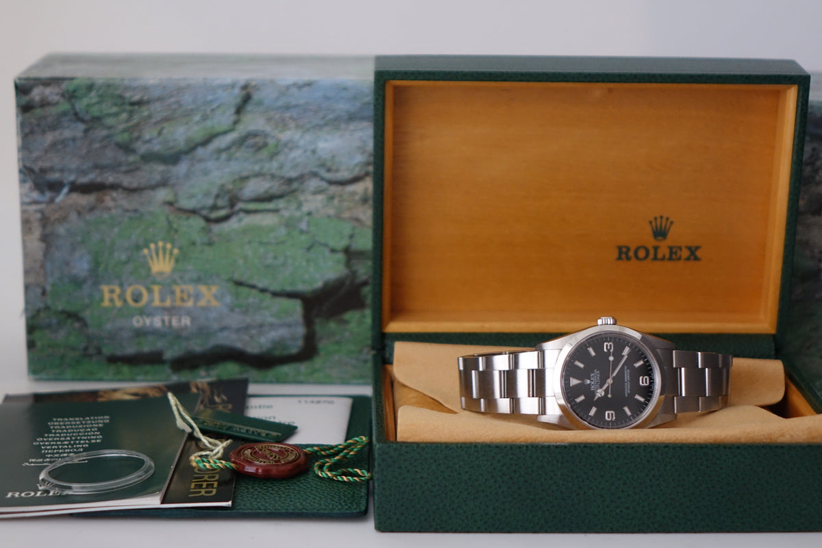 Rolex Explorer I 114270 full set