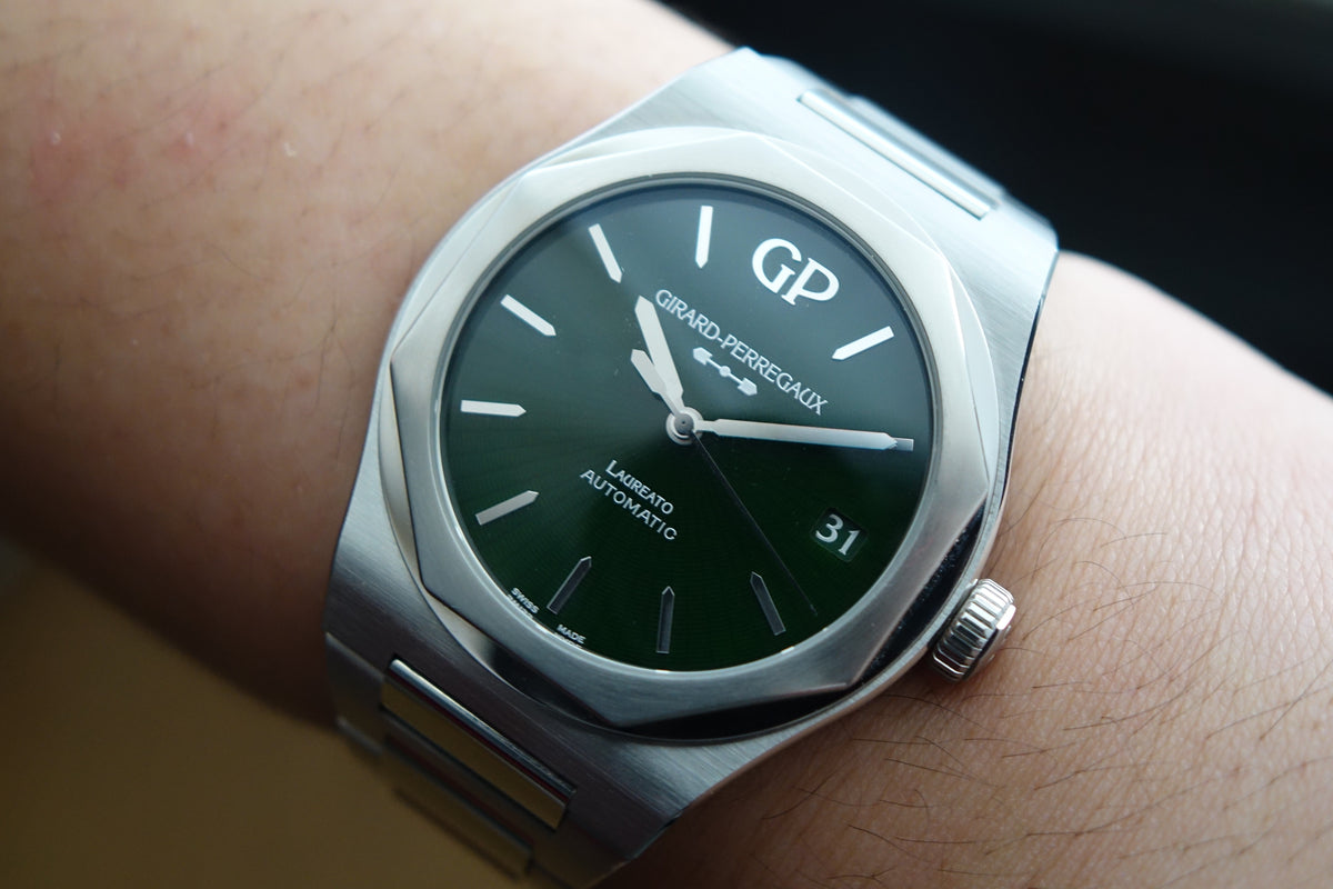 Limited Edition Girard-Perregaux Laureato Eternity 81010 full set ...