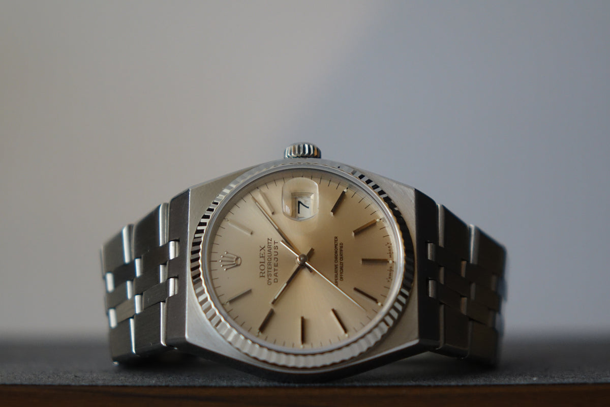 Rolex Datejust Oysterquartz 17014 jubilee watch only