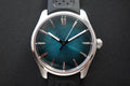 Moser Pioneer Centre Seconds 3200-1214 Mega Cool Blue Lagoon full set
