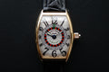 Franck Muller Tonneau Curvex Vegas 5850 Yellow gold w Original papers