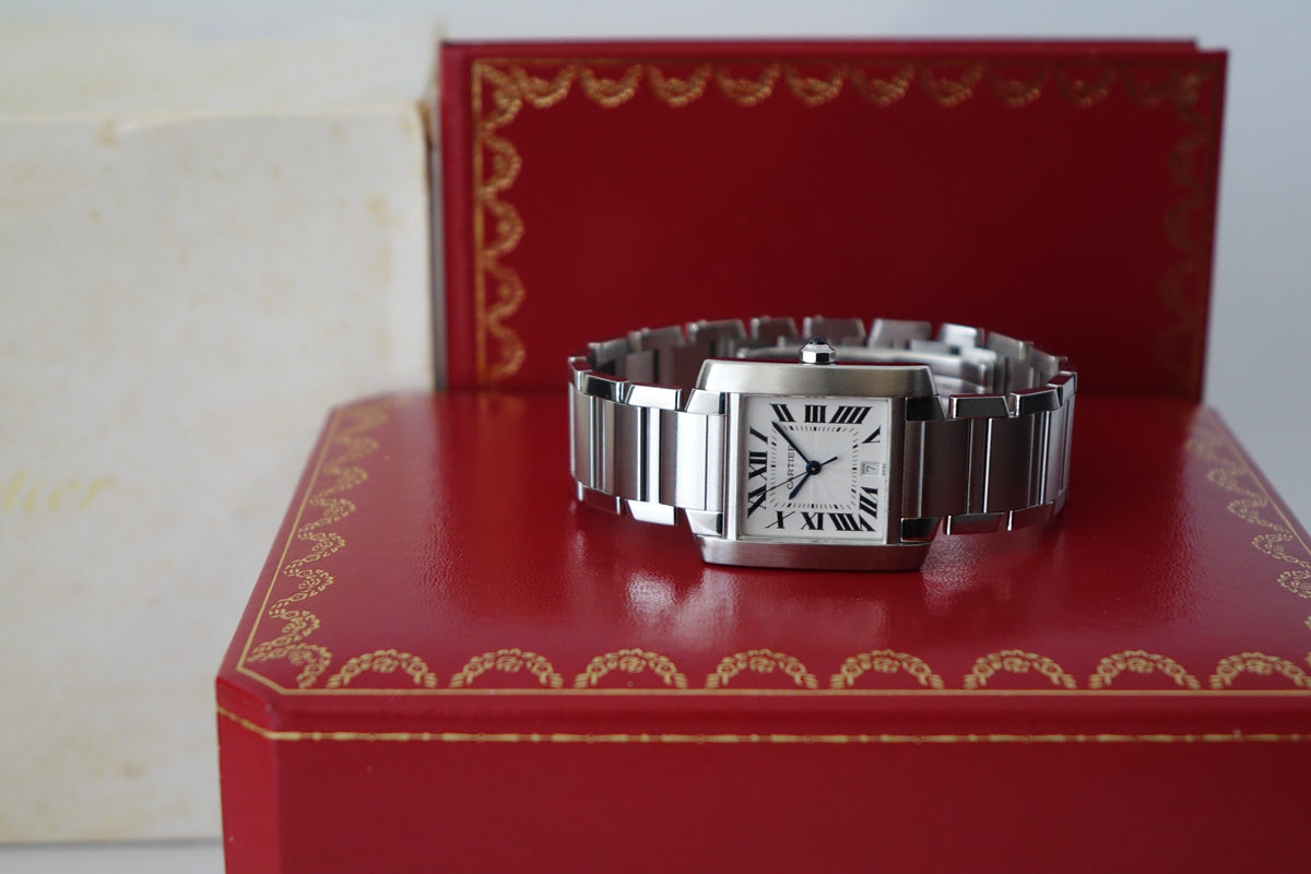 Cartier Tank Francaise 2302 full set