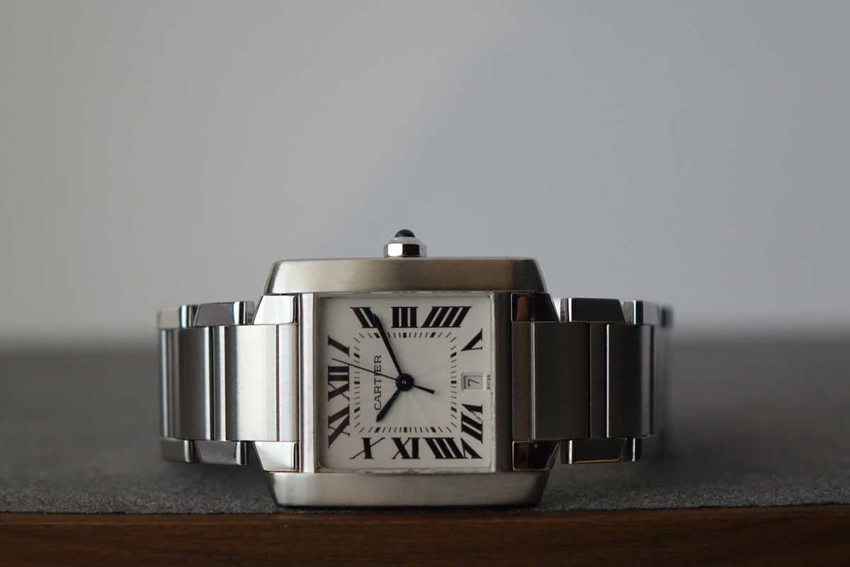 Cartier Tank Francaise 2302 full set