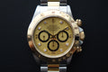 Rolex Cosmograph Daytona 16523G Champagne Diamond dial invert 6 Full Set