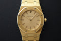 Audemars Piguet Royal Oak 56303BA champagne dial with service box, card and invoice