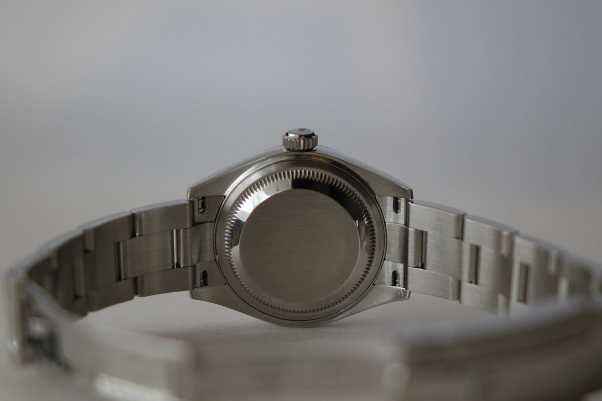 Rolex DateJust 28 grey roman dial 279160 full set