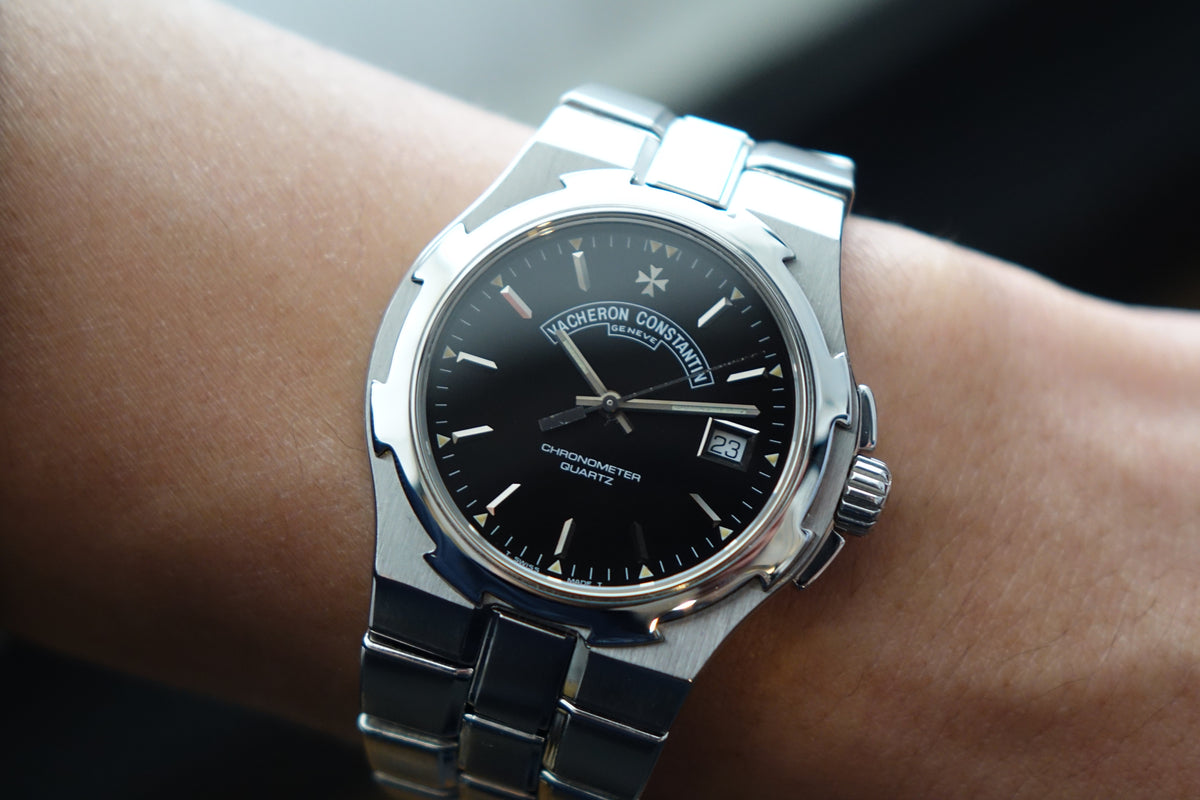Vacheron Constantin Overseas 72040 72040/423A-8463 black dial watch only