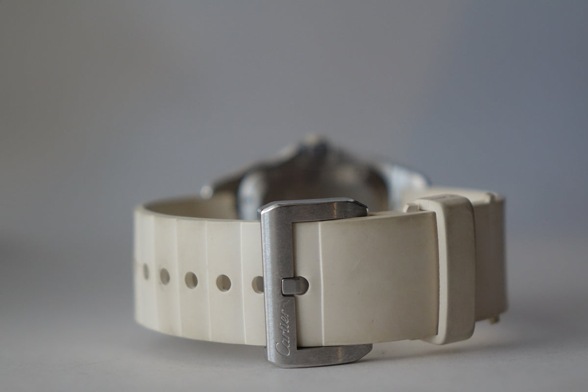 Cartier Santos 100 W20129U2 white watch only