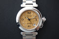 Cartier Pasha C W31024M7 2324 orange dial w papers