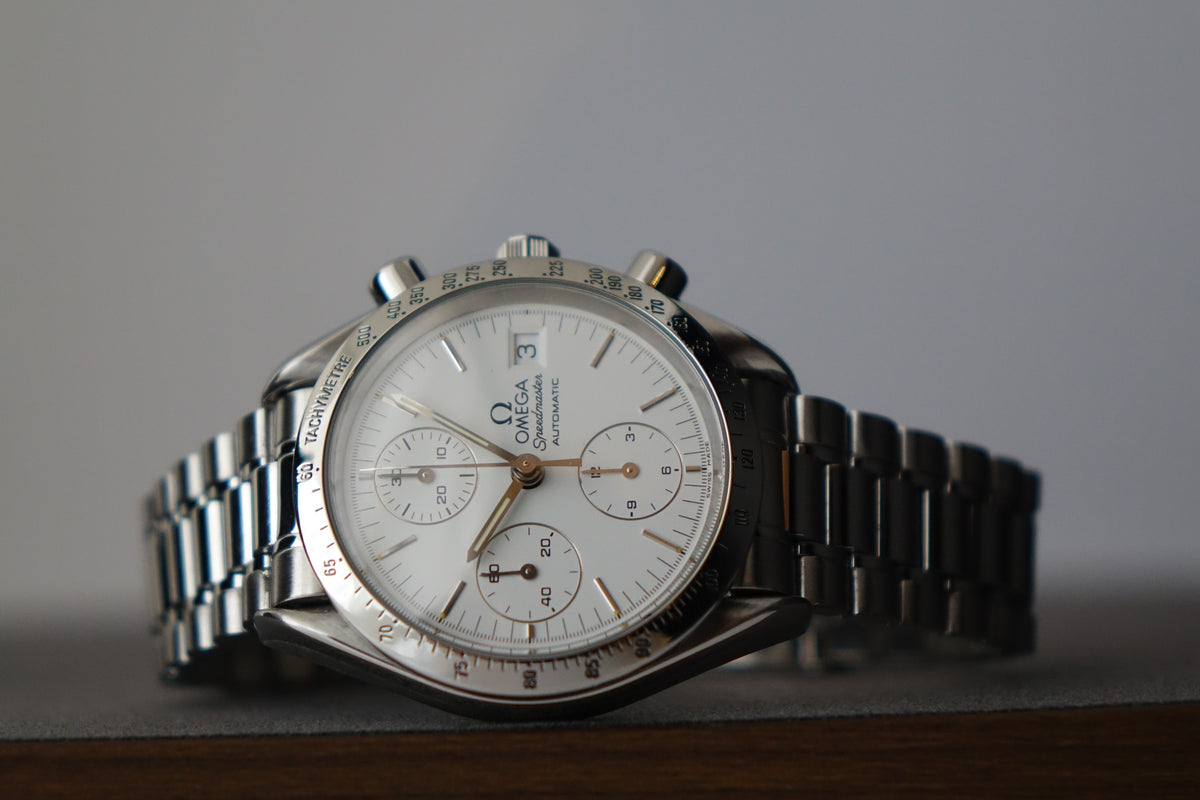 Omega Speedmaster Date 3511.20 White Dial full set