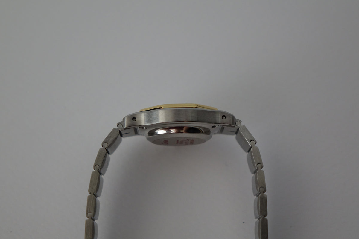 Cartier Santos Octagon 0907 half gold watch only
