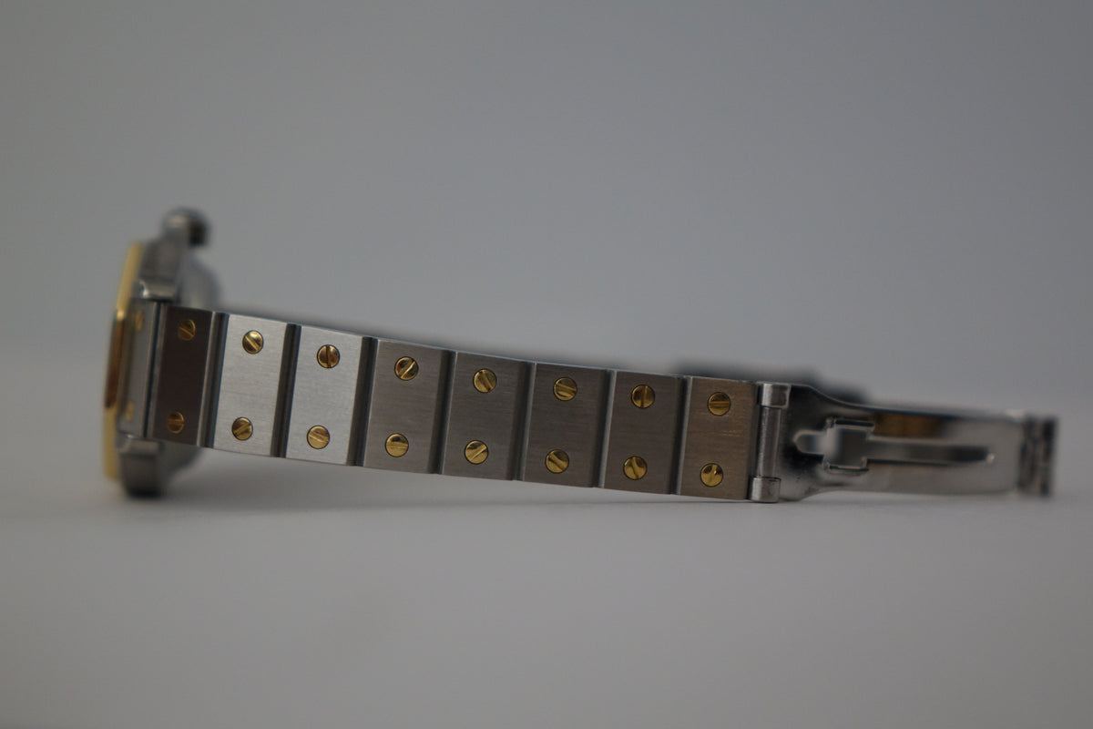 Cartier Santos Octagon 0907 half gold watch only