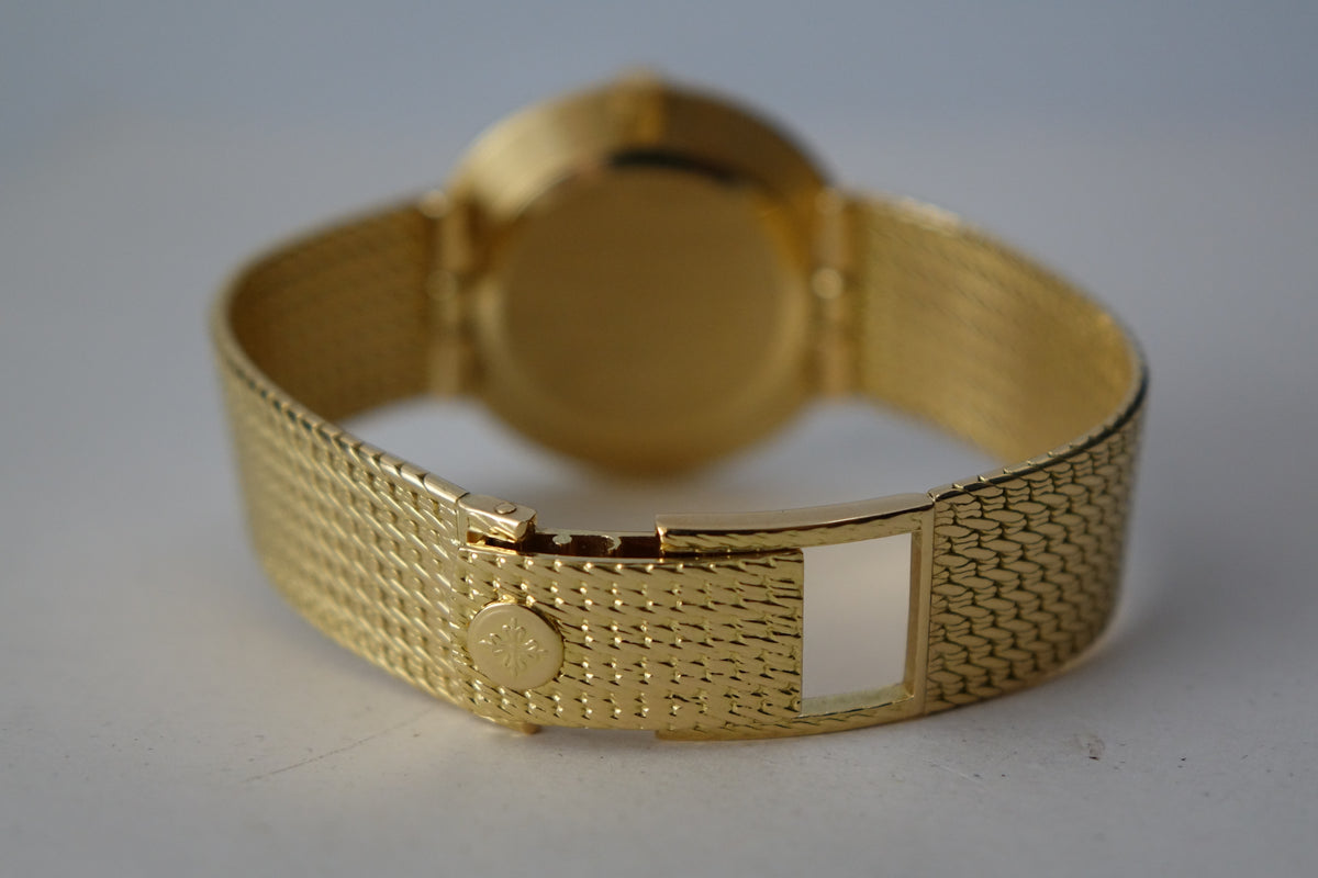 Patek Philippe Calatrava 2591J-SCI 18K w service invoice