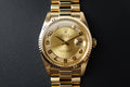Rolex Daydate 18238 myriad diamond dial with original papers