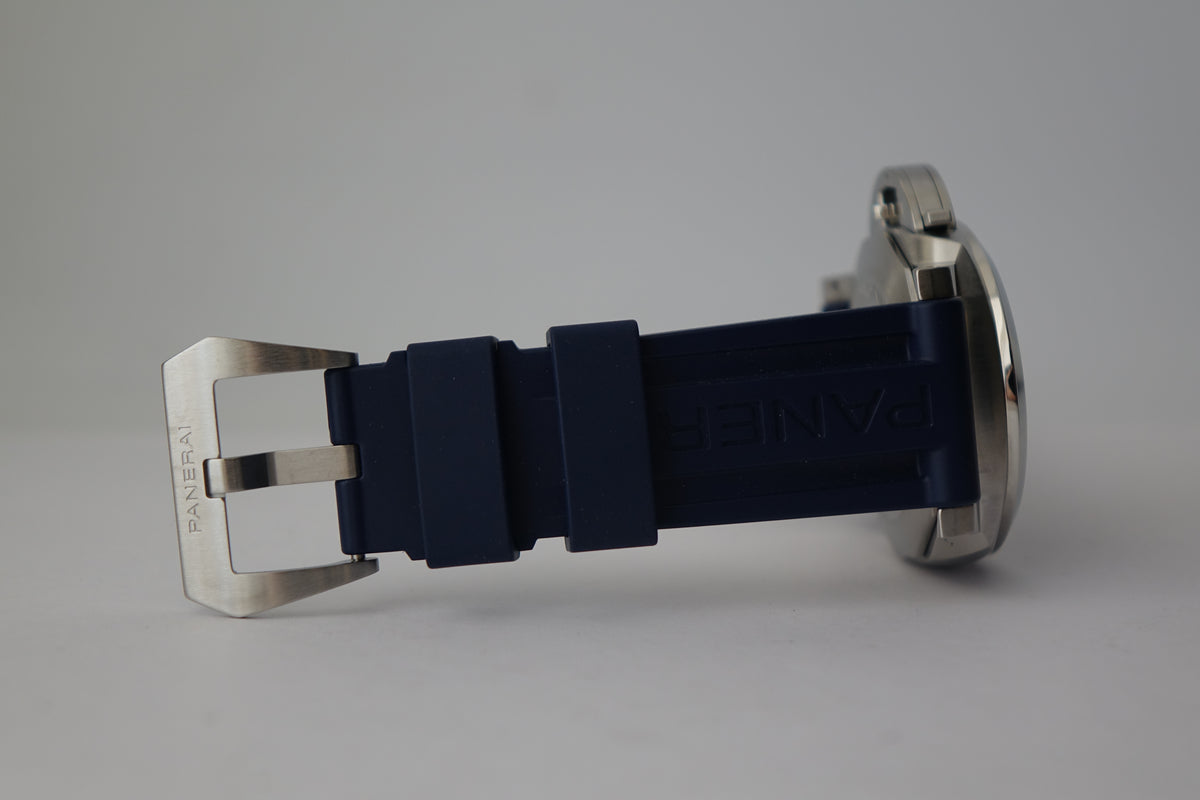 Panerai Luminor Marina PAM01313 Sunburst Blue full set