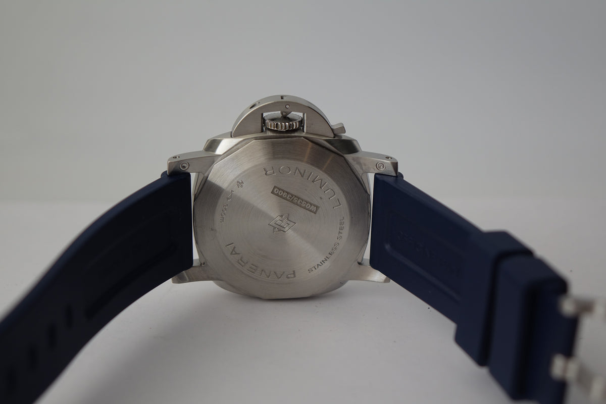 Panerai Luminor Marina PAM01313 Sunburst Blue full set