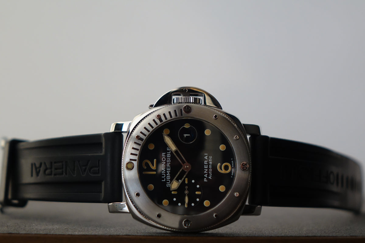 Panerai Submersible Automatic Acciaio PAM00024 w strap