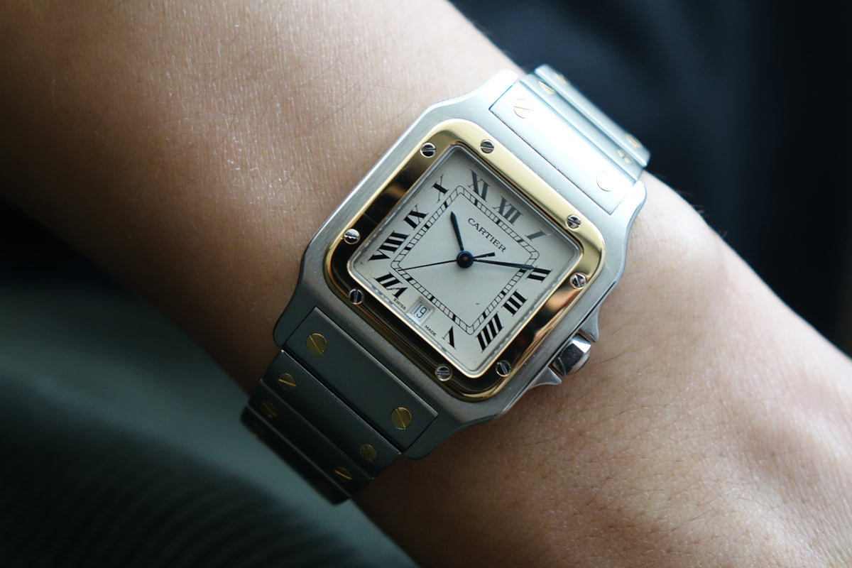Cartier Santos Galbee LM W20011C4 187901 full set quartz