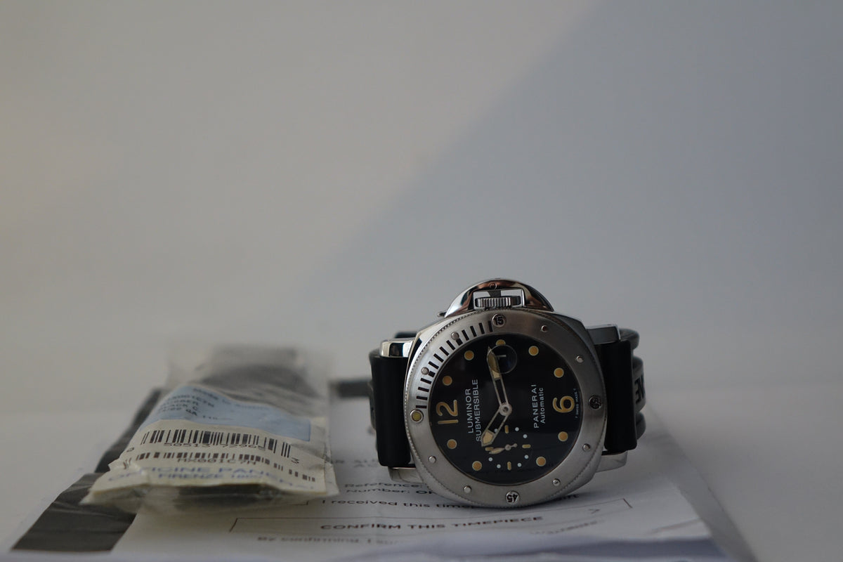 Panerai Submersible Automatic Acciaio PAM00024 w strap