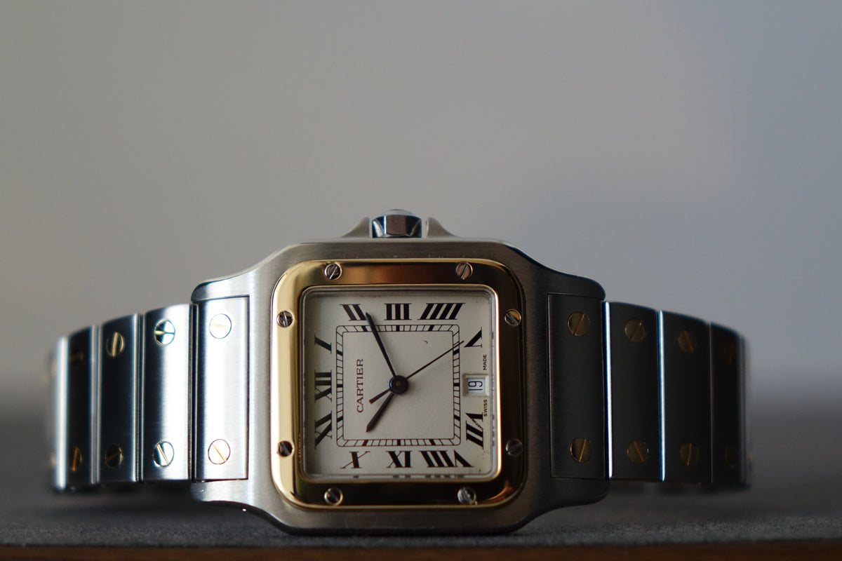 Cartier Santos Galbee LM W20011C4 187901 full set quartz