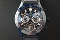 Tag Heuer Carrera Heuer-02 Tourbillon CAR5A93.FC6442 blue dial full set