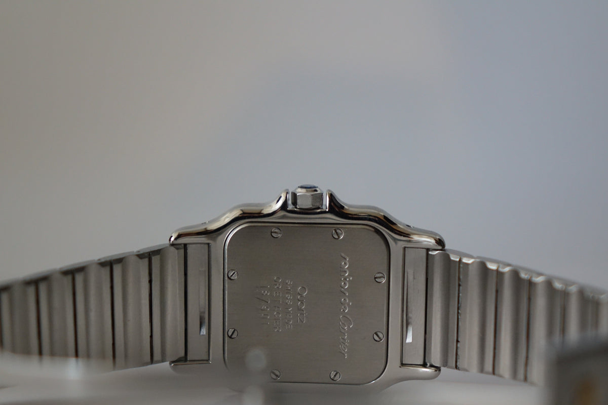 Cartier Santos Galbee LM W20011C4 187901 full set quartz