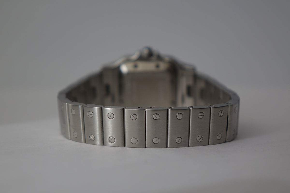 Cartier Santos Galbee 2423 W20054D6 black roman dial full set
