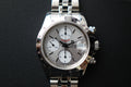 Tudor Prince Date 79280P Chronograph Tiger silver dial