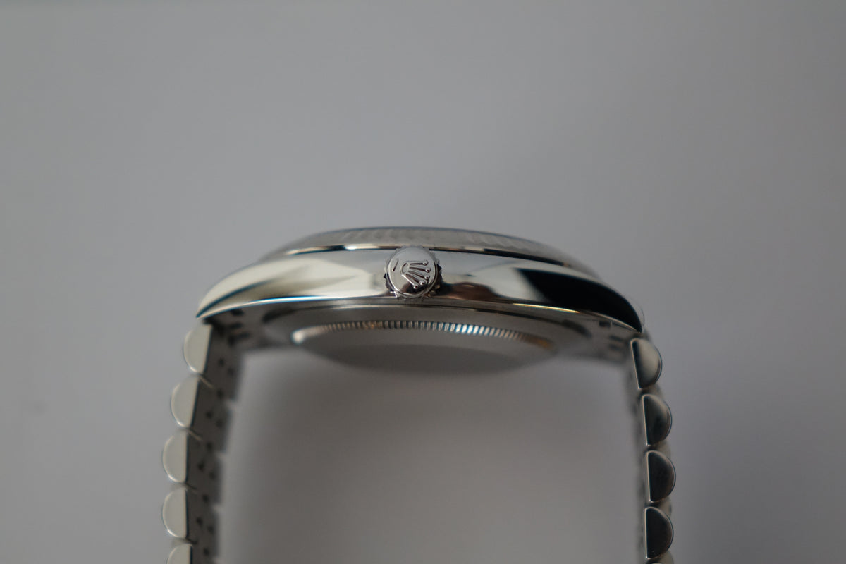 Rolex Datejust 41 126334 blue diamond dial full set