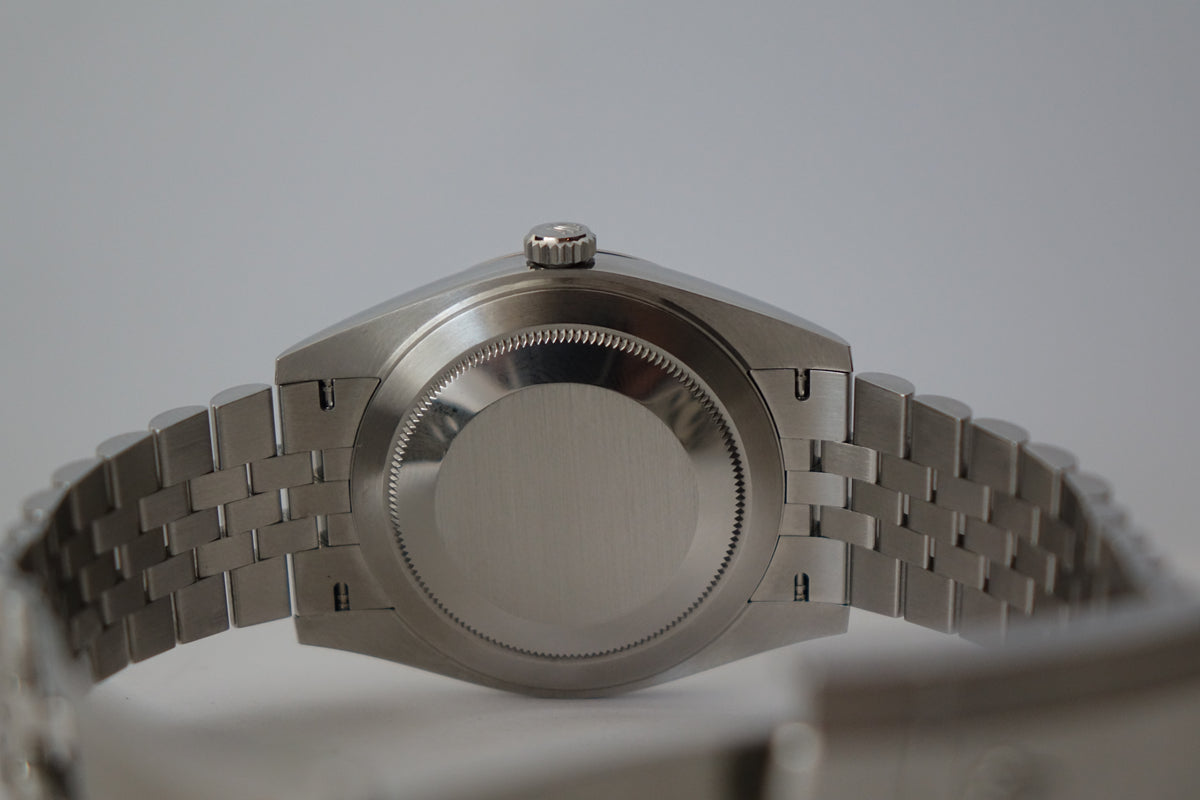 Rolex Datejust 41 126334 blue diamond dial full set