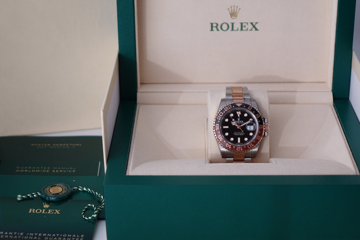 Rolex GMT 2 126711CHNR Rootbeer full set