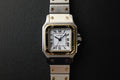 Cartier Santos Galbee SM Half Gold 0902 Full Set