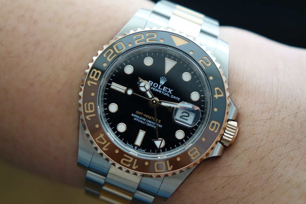 Unpolished 2023 Rolex GMT Master II 2 Rootbeer 126711CHNR full set