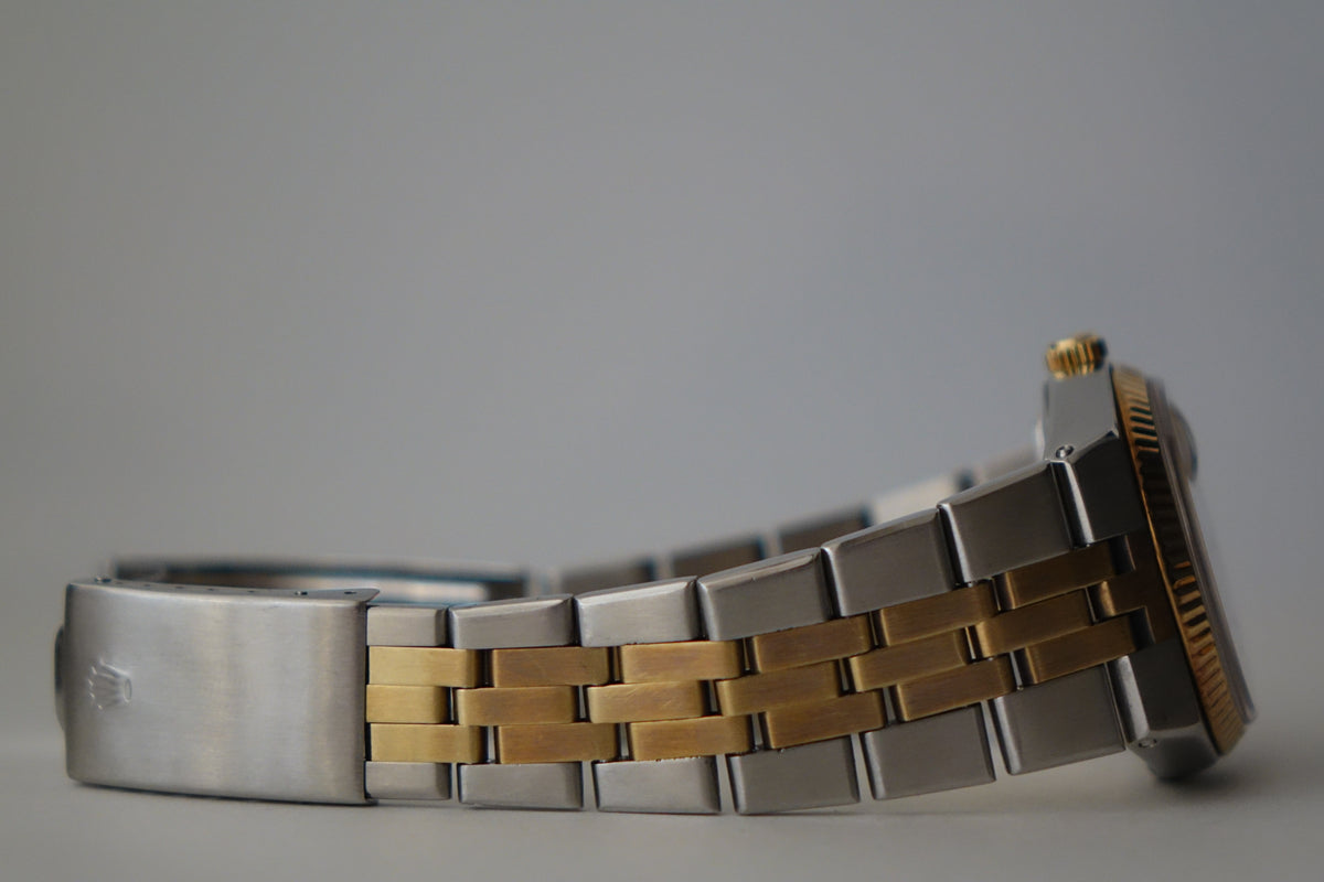 Rolex Oyster Perpetual DateJust 1630 champagne dial not oysterquartz