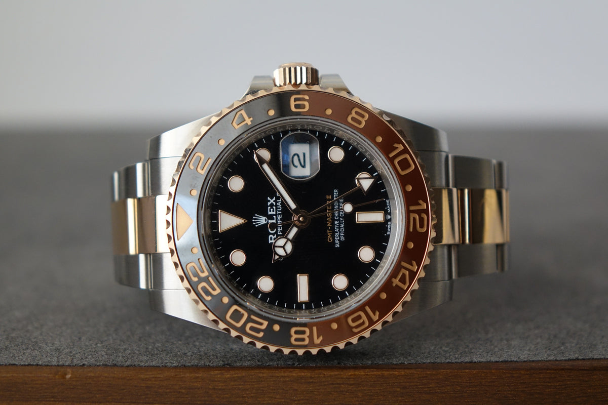 Unpolished 2023 Rolex GMT Master II 2 Rootbeer 126711CHNR full set