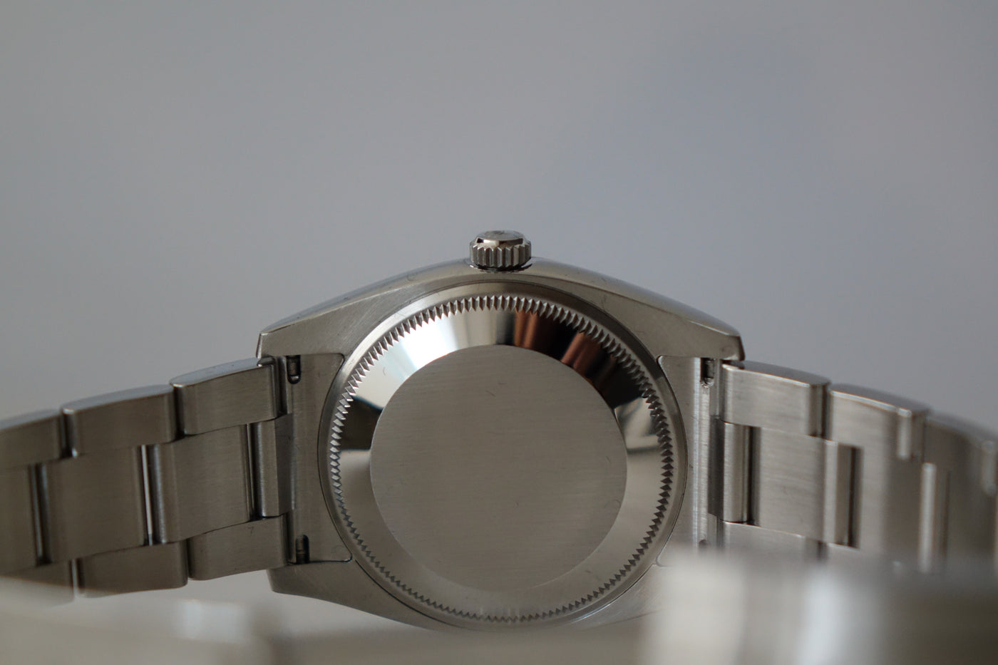 Rolex Oyster Perpetual 114200 black dial Wristime