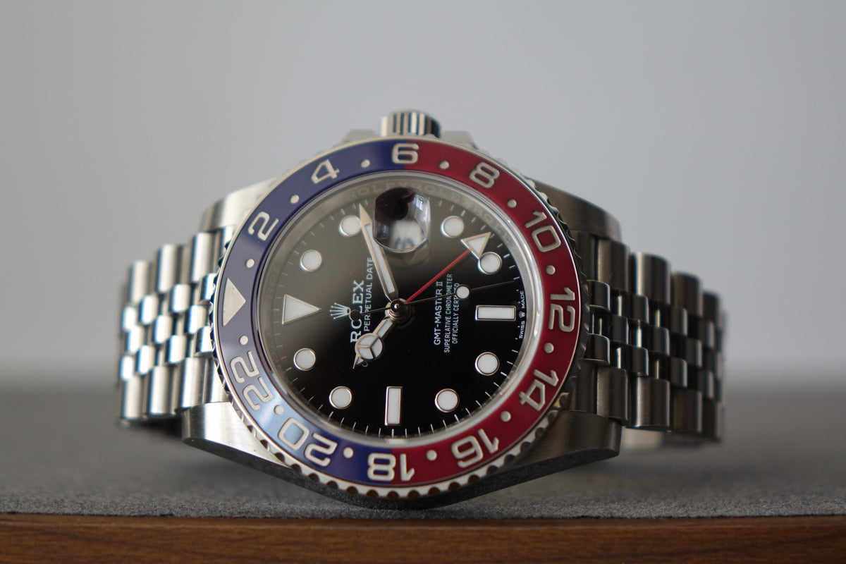 Rolex GMT Master 2 Pepsi Jubilee 126710BLRO full set