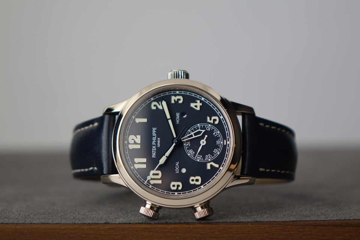 Patek Philippe 7234G-001 Calatrava Pilot Travel Time full set