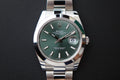 Rolex DateJust 41 126300 Mint Green Full Set
