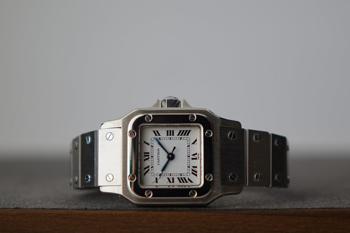 Cartier Santos Carrée SM steel 0901 watch only