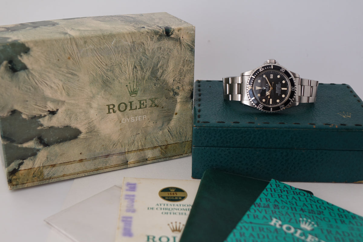 Rolex Sea Dweller 1665 great white full set